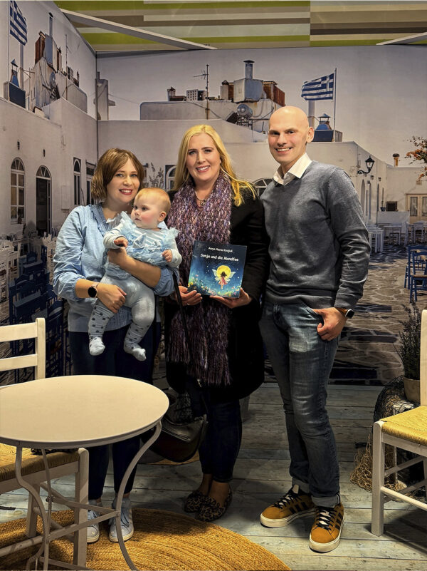 Anna-Mariia Kostiuk mit Erster Bürgermeisterin Josefa von Hohenzollern