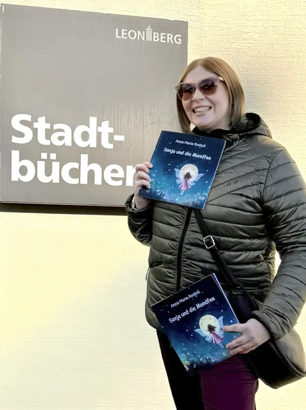 Sonja und die Mondfee in der Bibliothek
